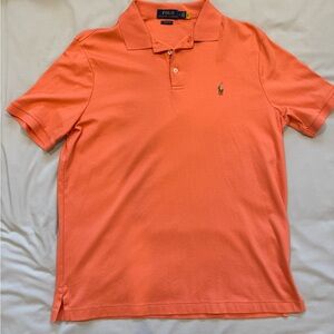 Ralph Lauren Men's Vibrant Orange Polo Shirt